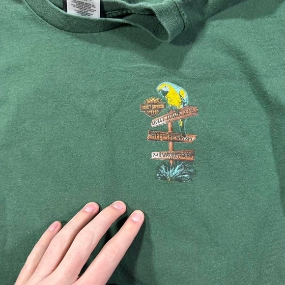 Vintage 2000s essential Grand Canyon Harley Davidson T-shirt Size medium - Picture 3 of 8